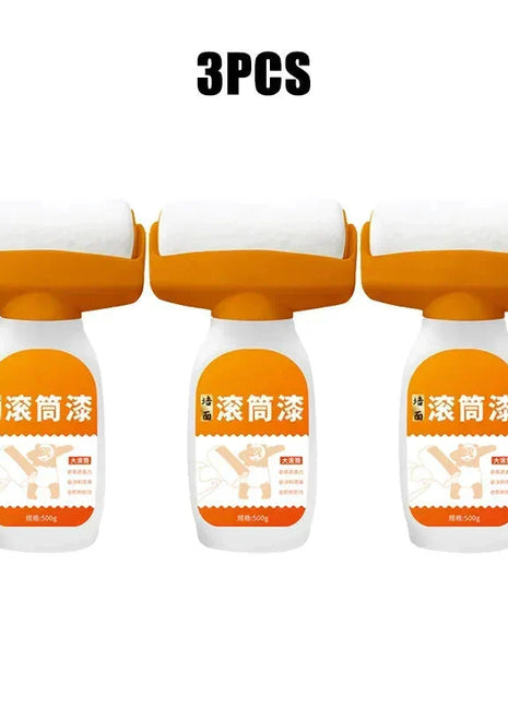Antibacterial Wall Paint – Strong Repair Latex Paint with Roller Brush for Living Room & Kitchen